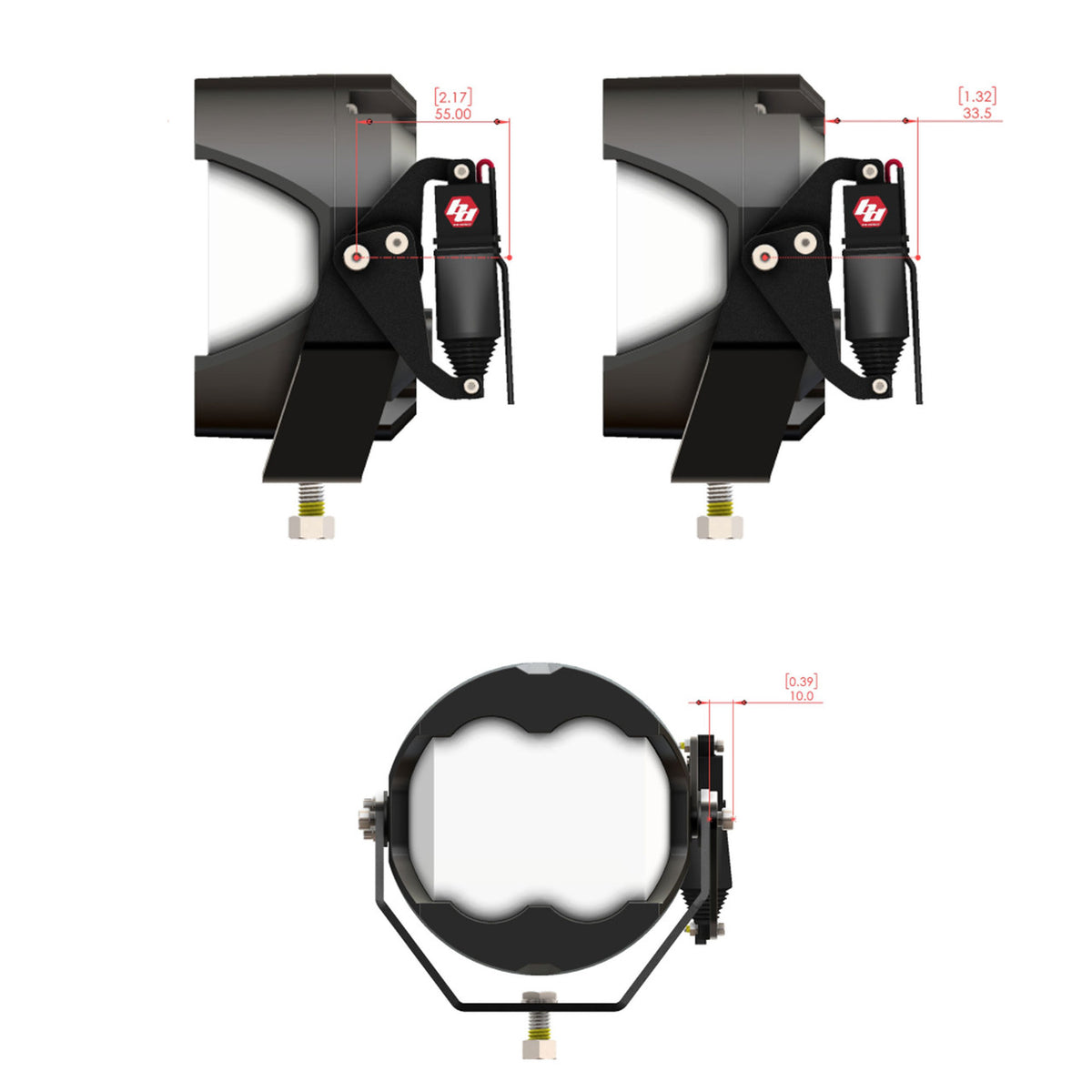Baja Designs REFLEX™ Light Actuator Kit – LP4/LP6/LP9/XL-M Housing