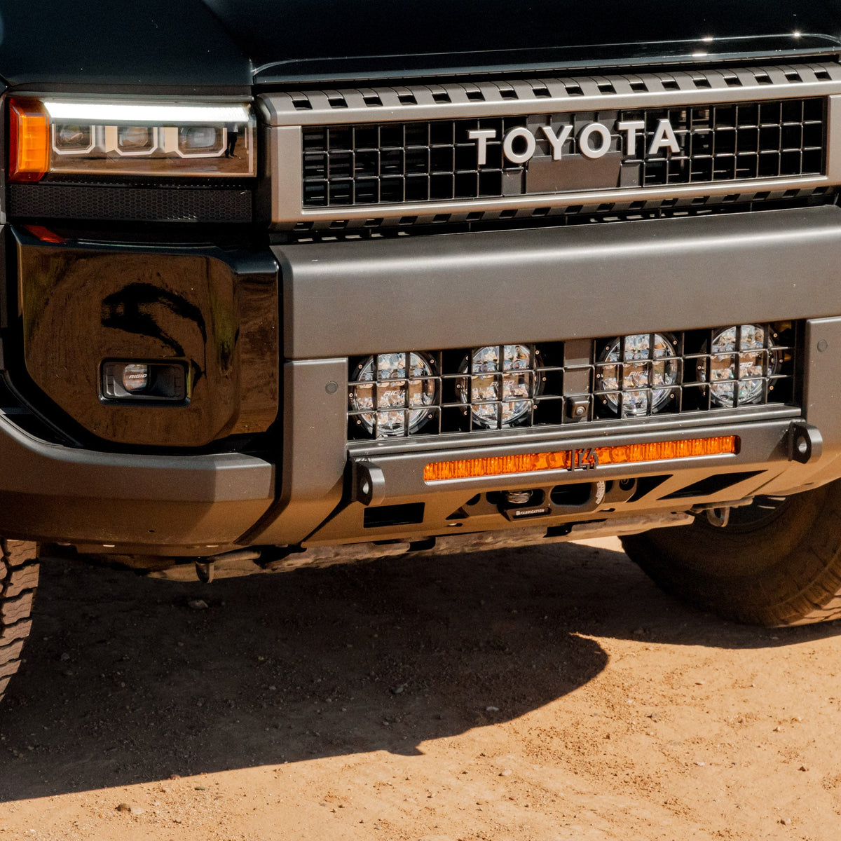 C4 Fabrication Land Cruiser Front Lo-Pro Winch Bumper / 250 Series / 2024-2025