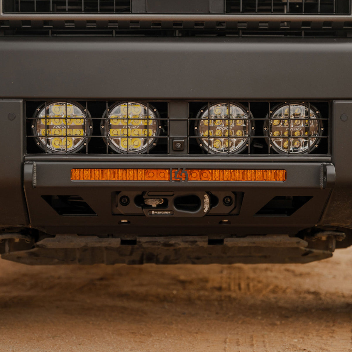 C4 Fabrication Land Cruiser Front Lo-Pro Winch Bumper / 250 Series / 2024-2025