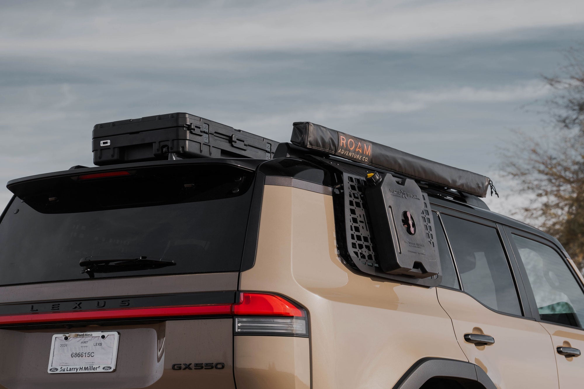 Land-Cruiser-Lexus-GX-550-Crossmembers-for-Factory-Roof-Rails-17 - NVMOS