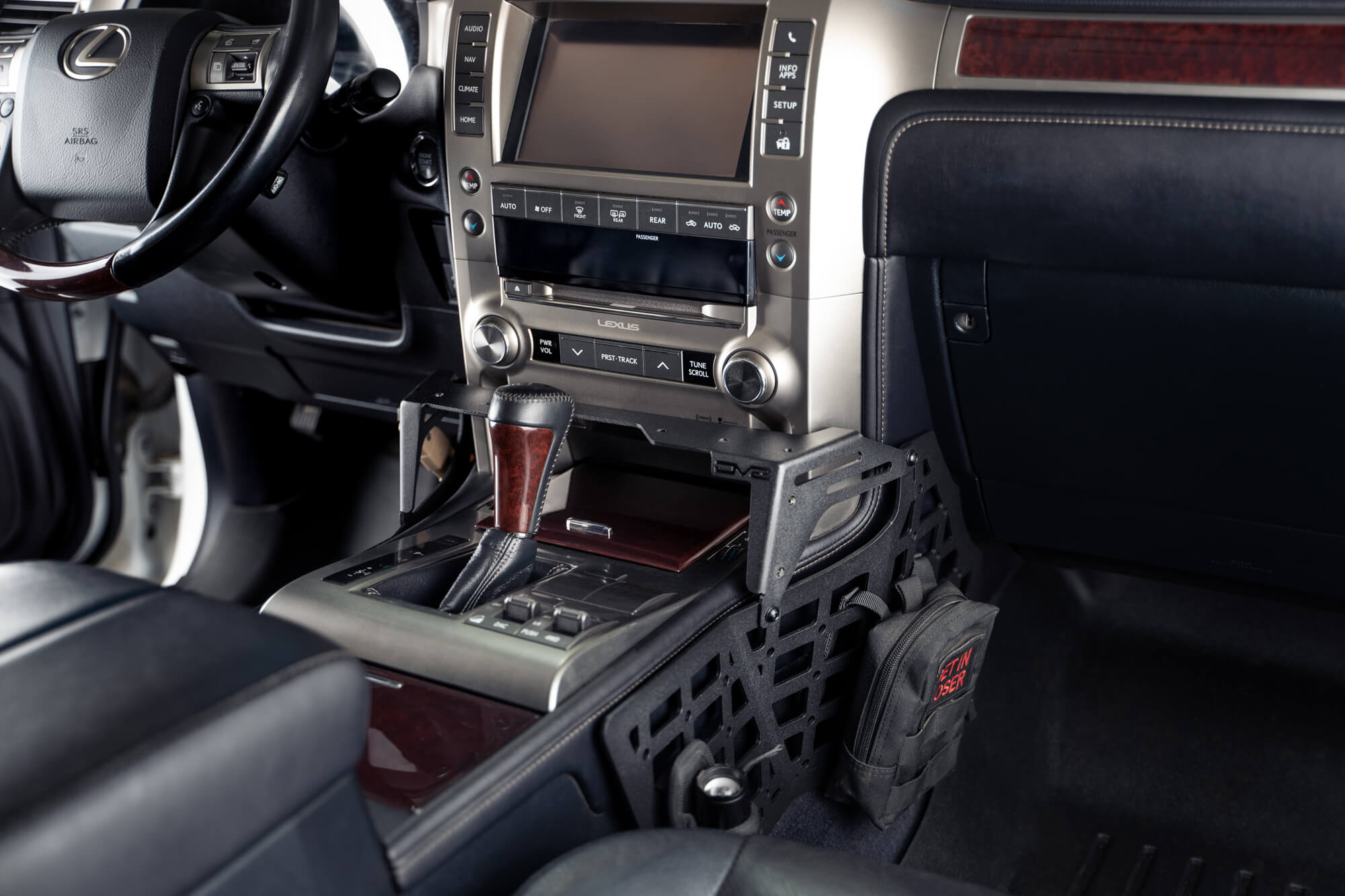 Lexus-GX-460-Center-Console-Molle-Panels-_-Digital-Device-Bridge_Installed-8 - NVMOS