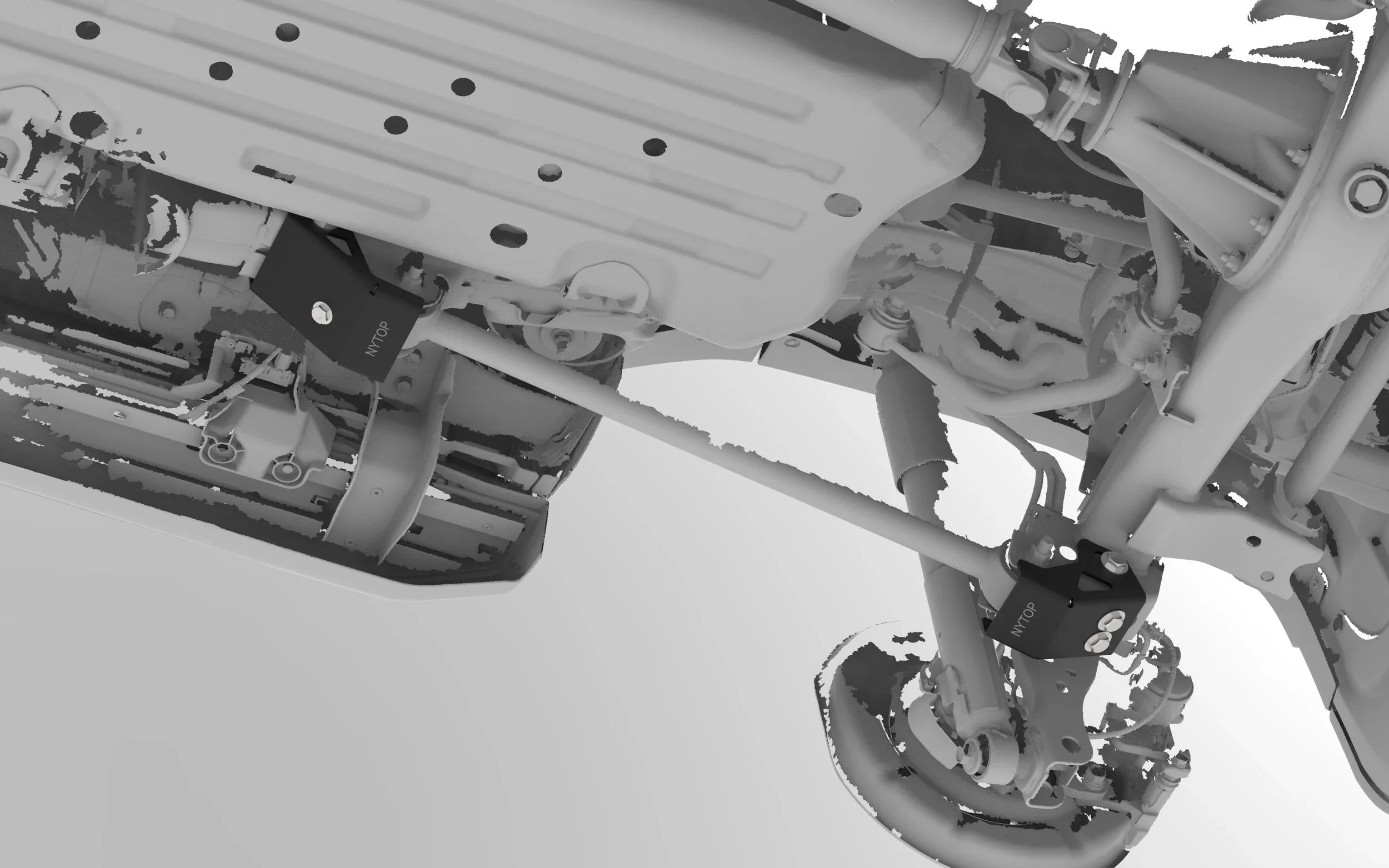 2024-Current Lexus GX550/Toyota Land Cruiser Lower Trailing Arm Skid Plate Kit