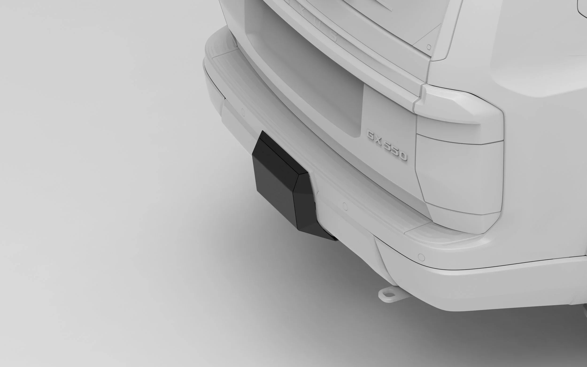 2024-Current Lexus GX550 Rear Hitch Skid Cover