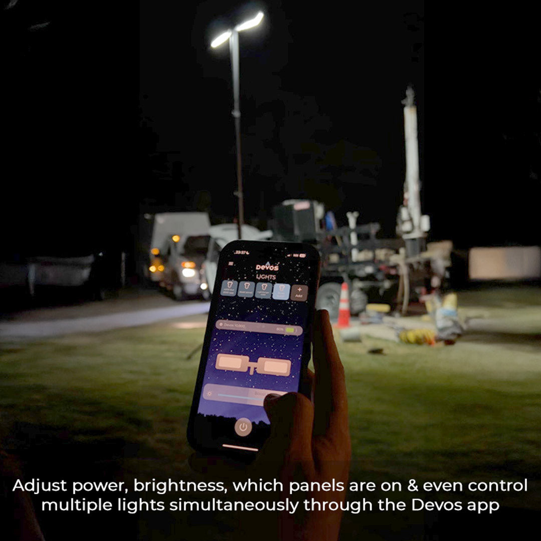 LightRanger-Pro-15000-app-interface-bluetooth-control - NVMOS