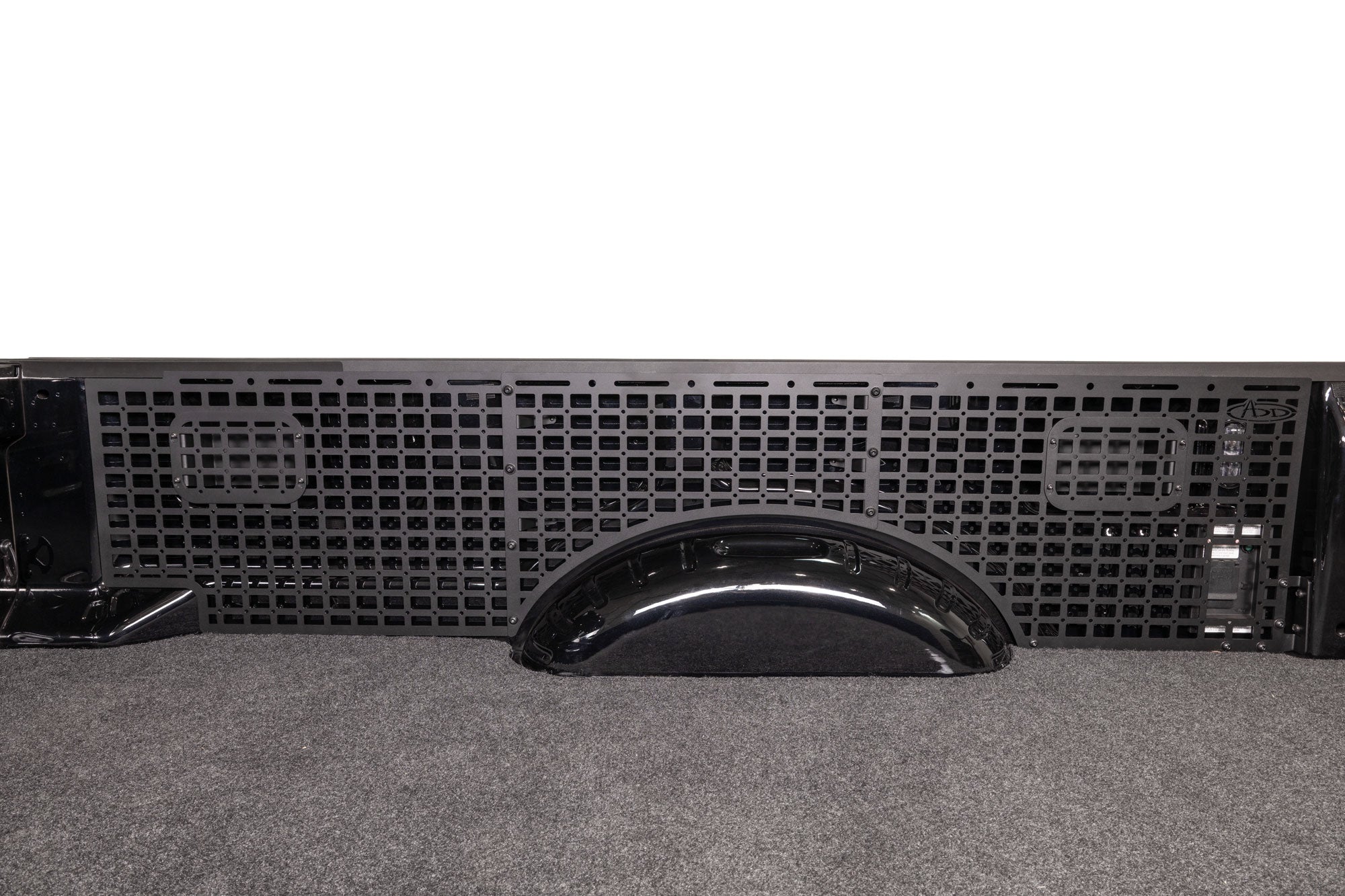 Long-Bed-Ford-Super-Duty-Bed-Side-Molle-Panels-1 - NVMOS