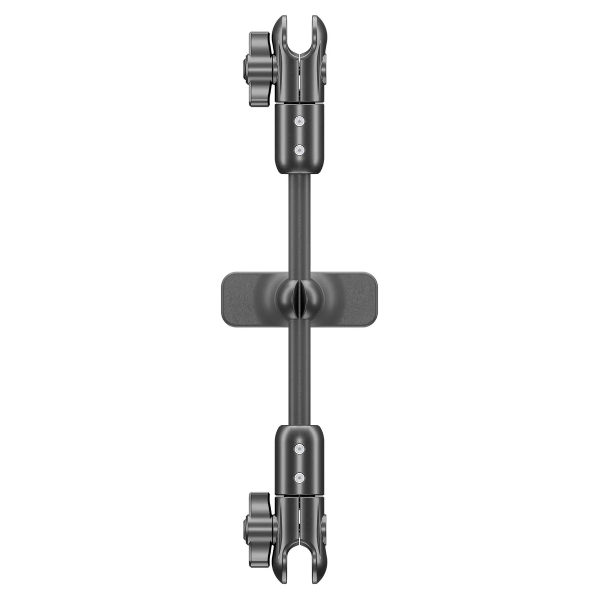 Tackform rigid flex arm with dual 20mm sockets and stabilizer, universal fit