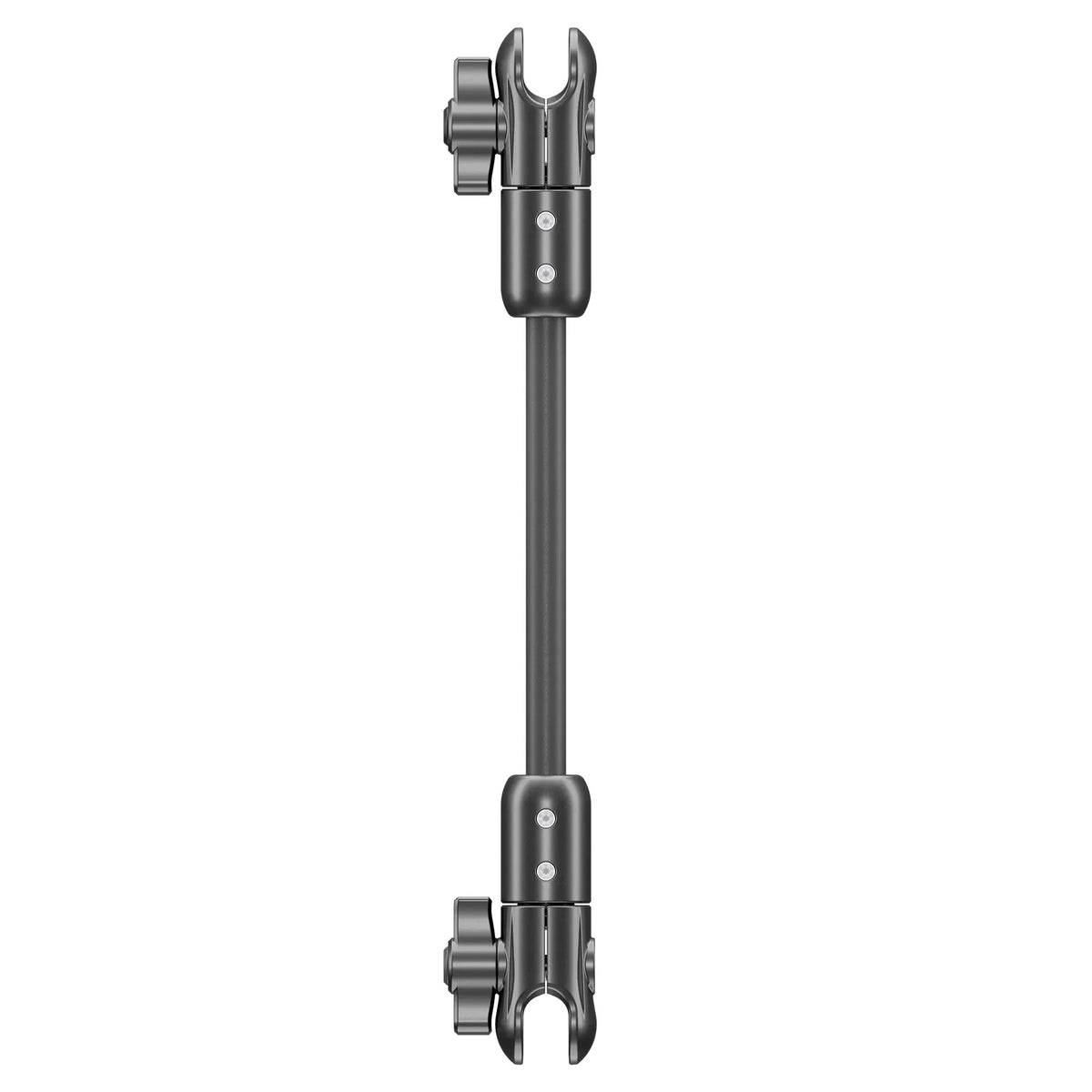 Tackform rigid flex arm with dual 20mm sockets and stabilizer, universal fit