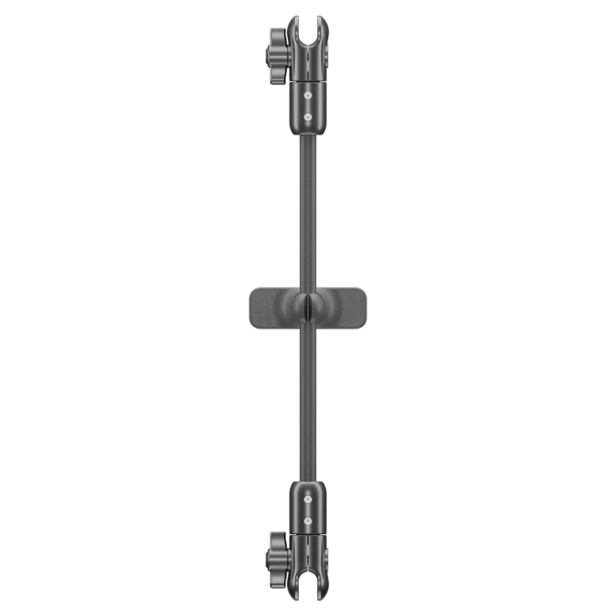 Tackform rigid flex arm with dual 20mm sockets and stabilizer, universal fit