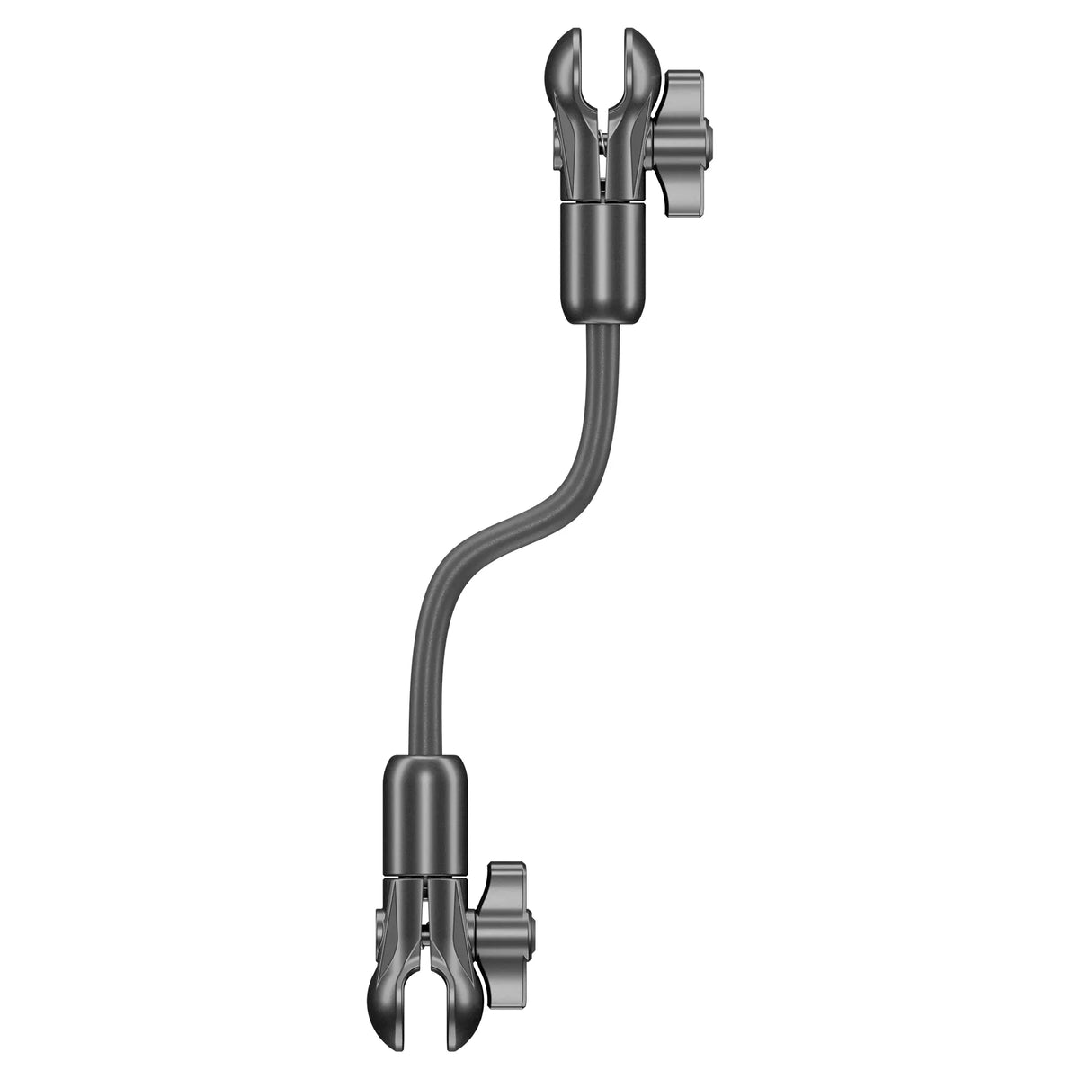 Tackform rigid flex arm with dual 26mm sockets and stabilizer, universal fit