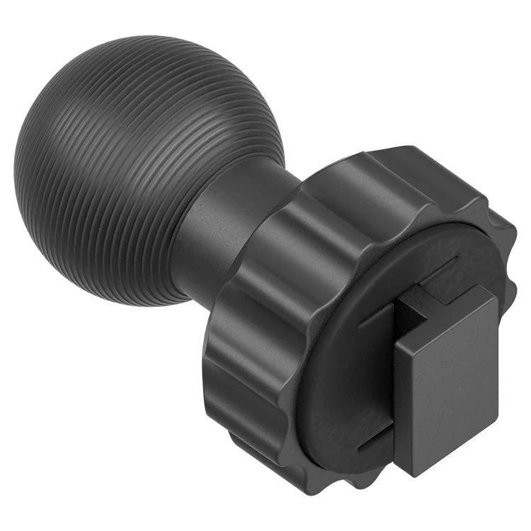 Tackform 1-prong fixed monitor holder with 20mm metal ball for universal fit