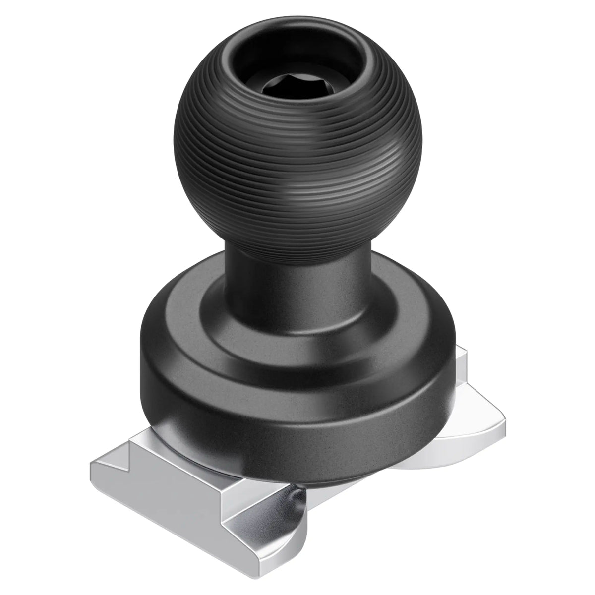 Tackform 20mm metal ball with L-Track connection for universal fit