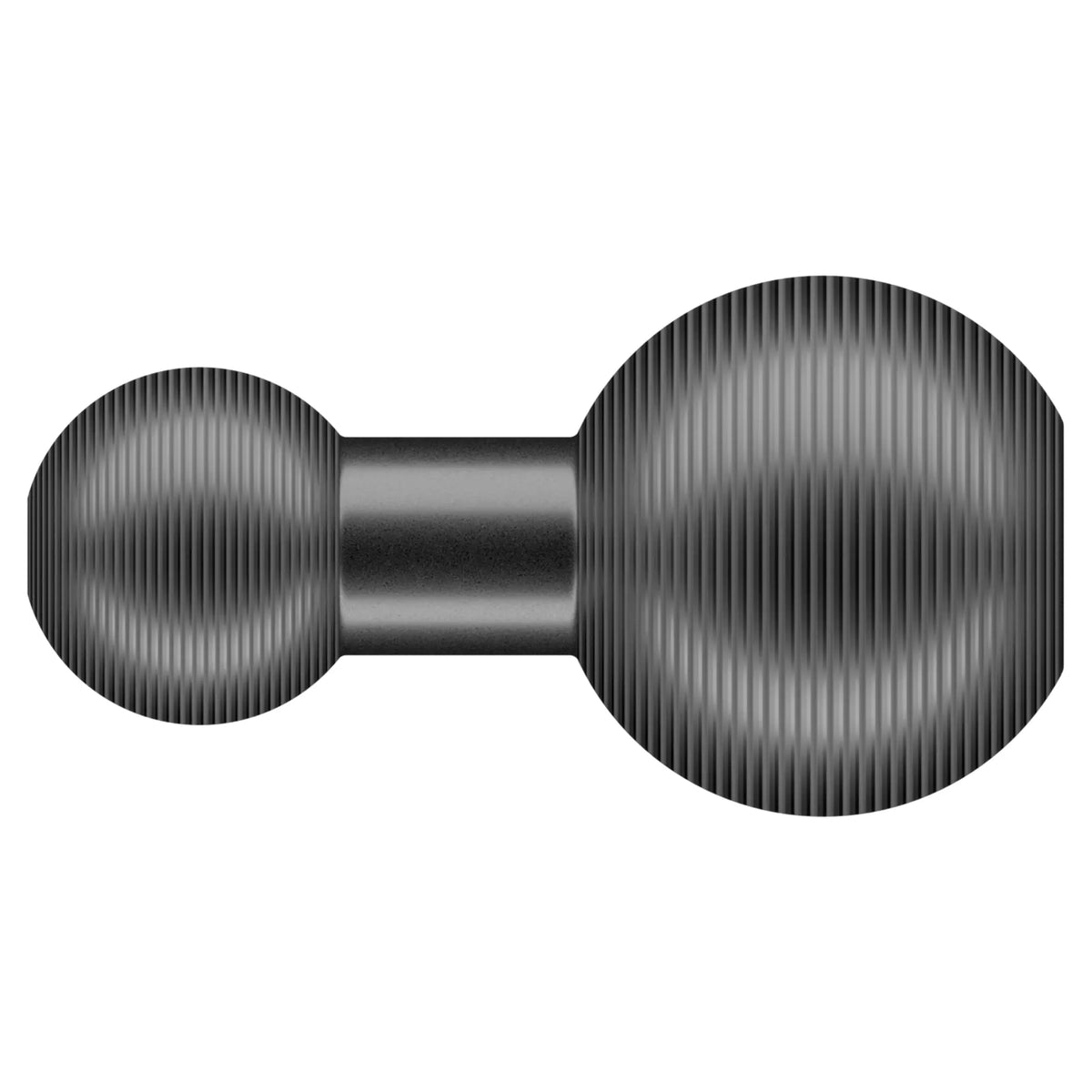 Tackform BB-2617 26mm to 17mm metal double ball adapter, universal fit