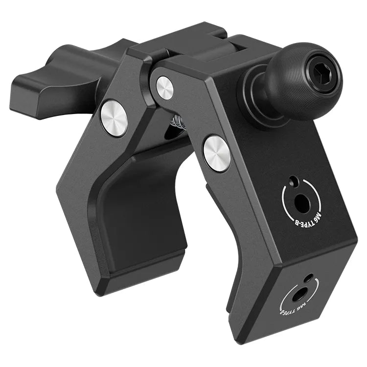 Tackform BC415 multi-mount bar clamp with 20mm metal ball for universal fit