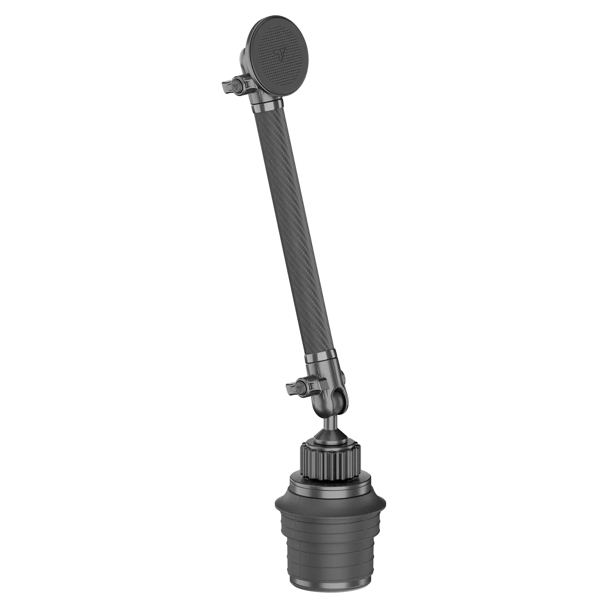 Adjustable magnetic phone mount arm for overlanding and expedition vehicles