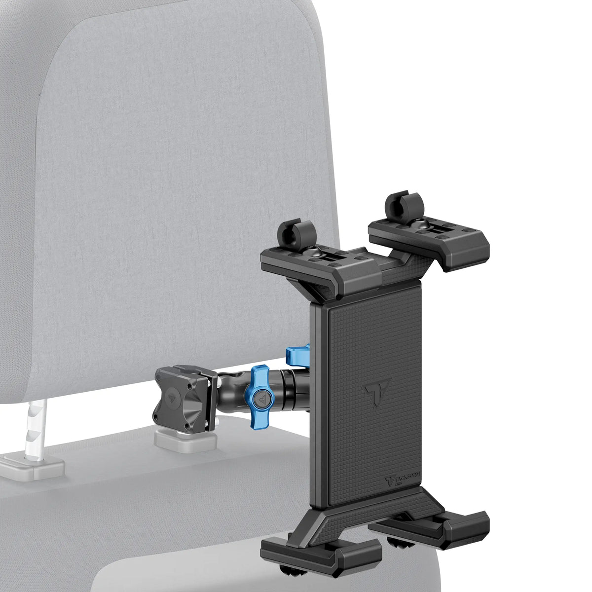 Tackform headrest mount with SLATE tablet holder, universal fit