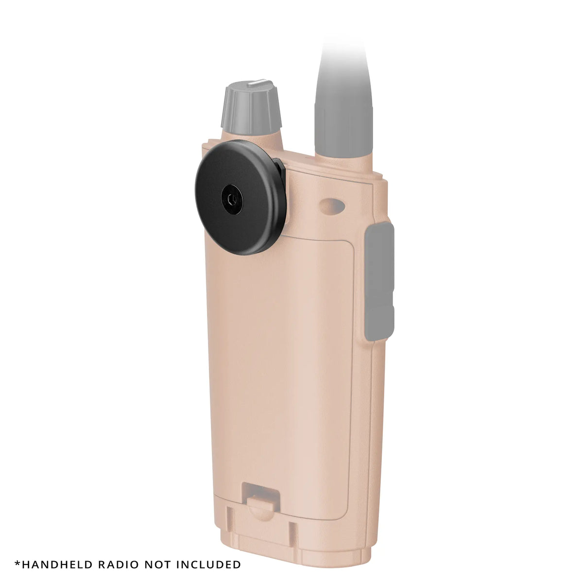 Tackform magnetic adapter for Midland and Cobra handheld radios, universal fit