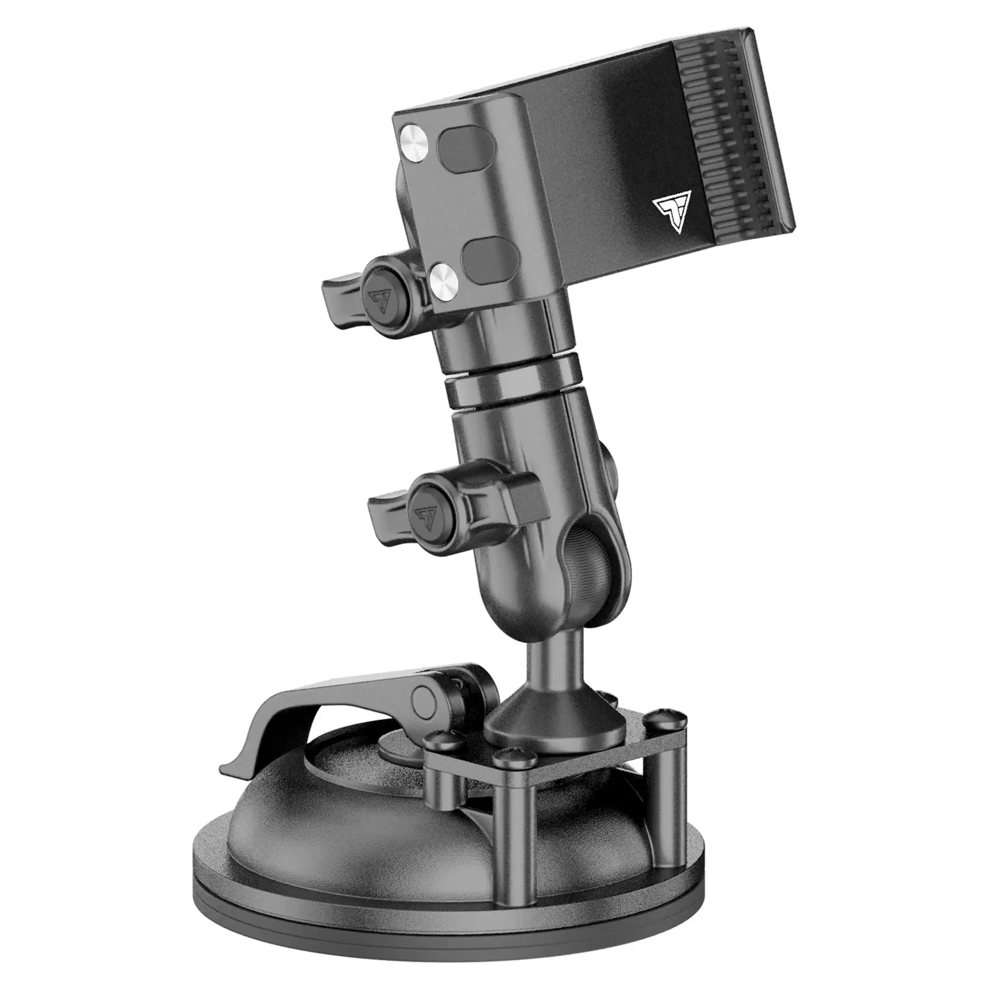 Heavy-duty adjustable suction cup mount for off-road or overlanding vehicles