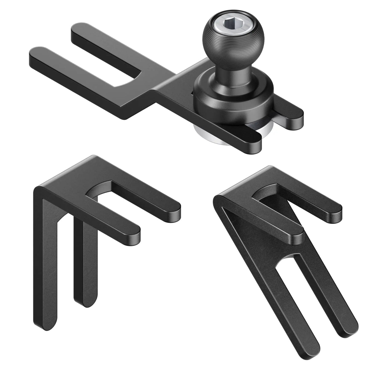 Tackform seat rail floor bolt mounting kit with 20mm ball, universal fit