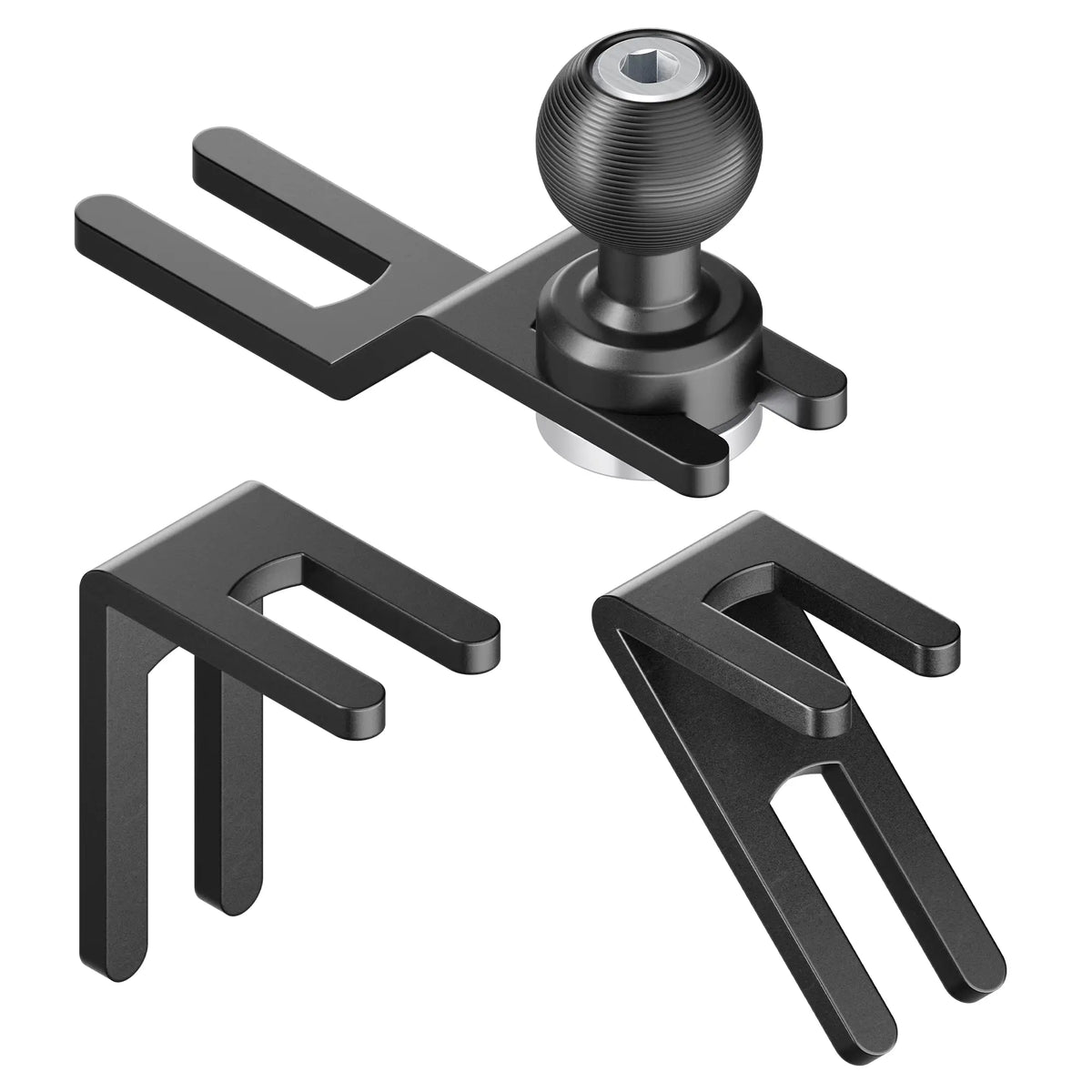 Tackform seat rail floor bolt mounting kit with 26mm ball, universal fit