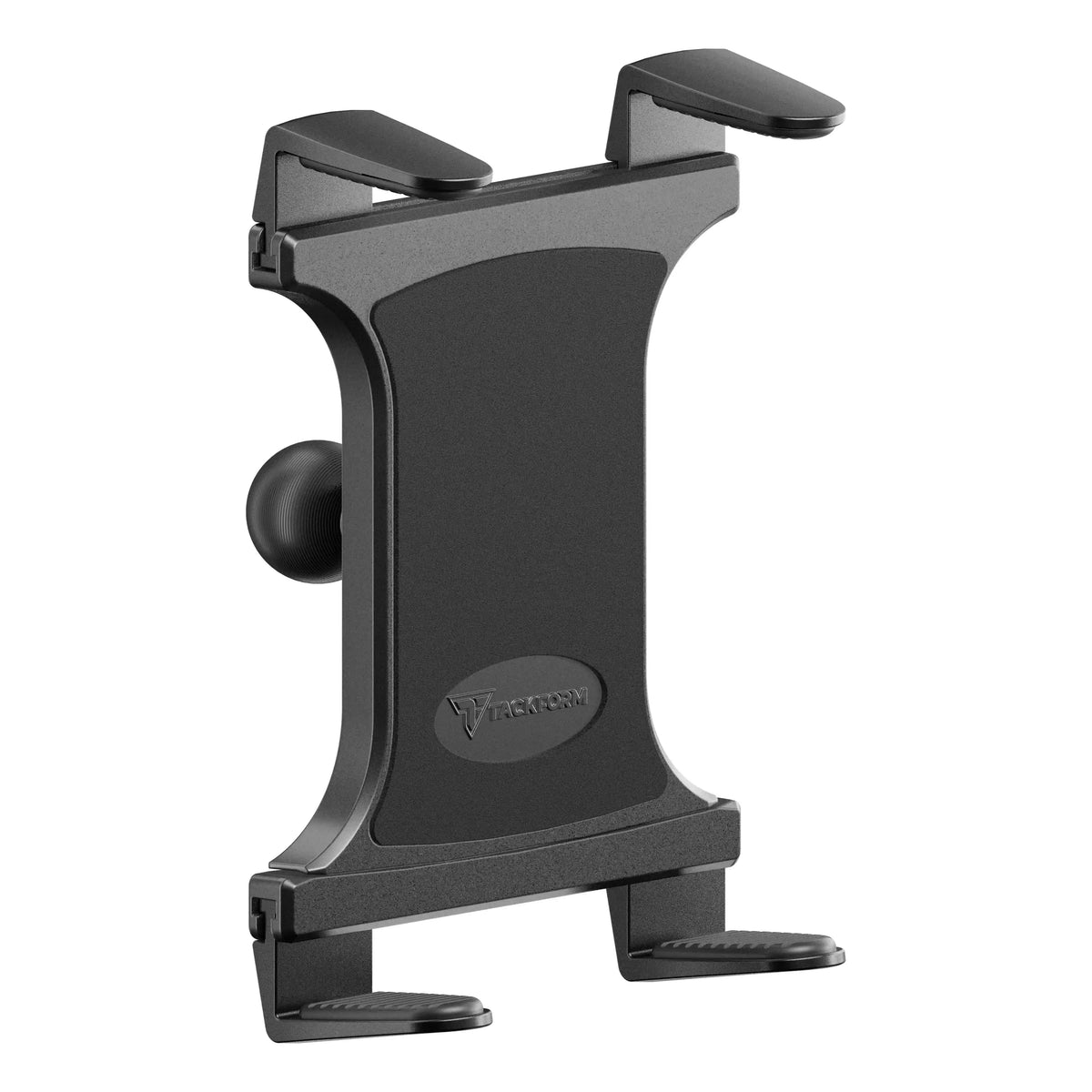 Tackform spring-loaded tablet holder with 26mm metal ball, universal fit