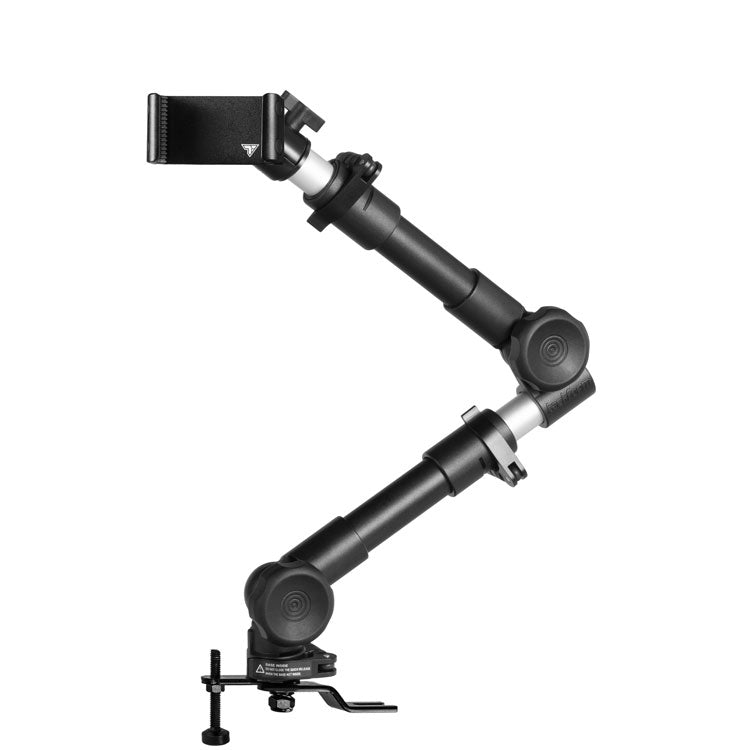 Tackform TF26-SRT2-26L seat rail phone mount with 20"-30" telescoping arm, universal fit