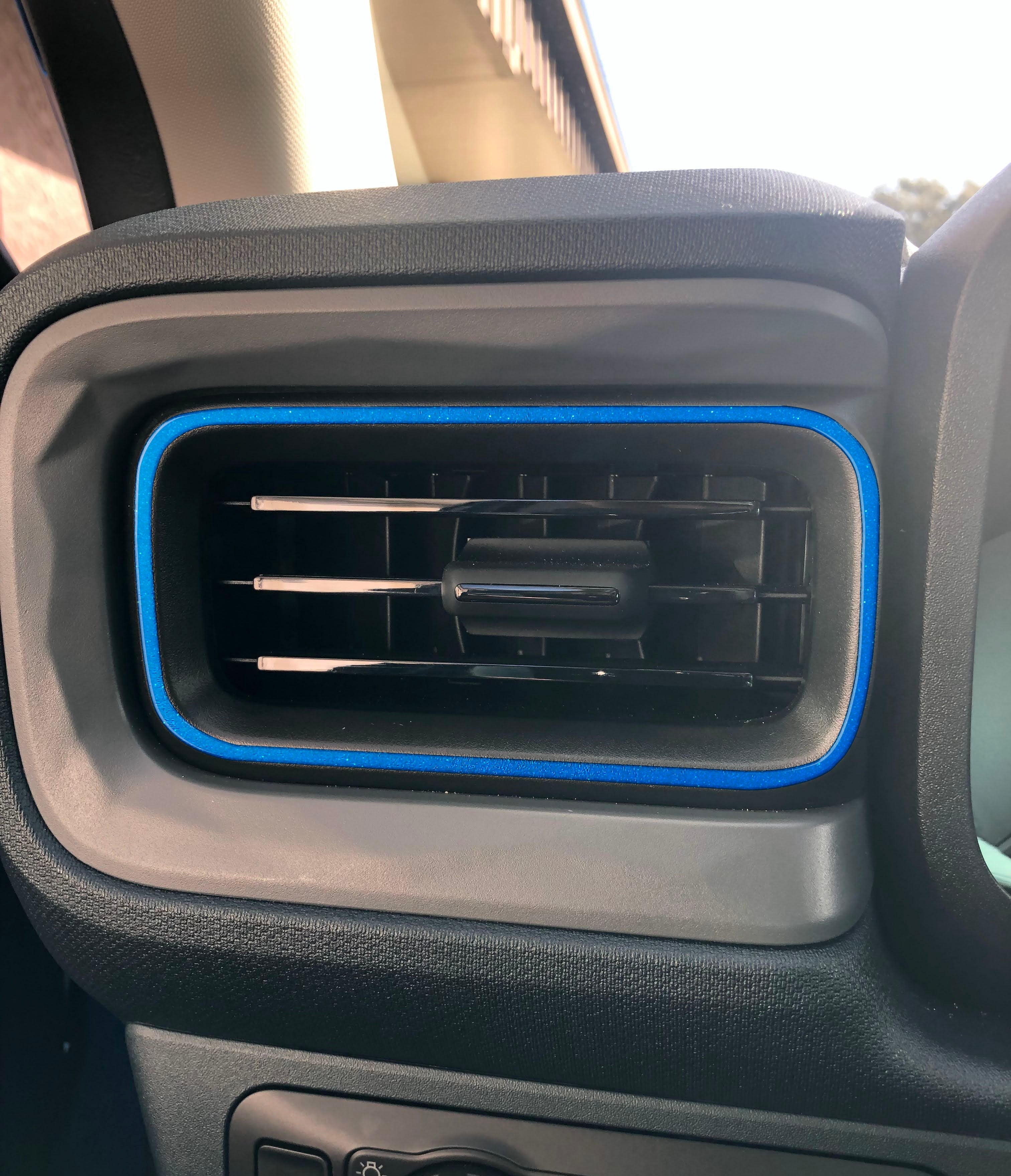A/C Vent Accent Overlays Fits 2022-2026 Ford Maverick