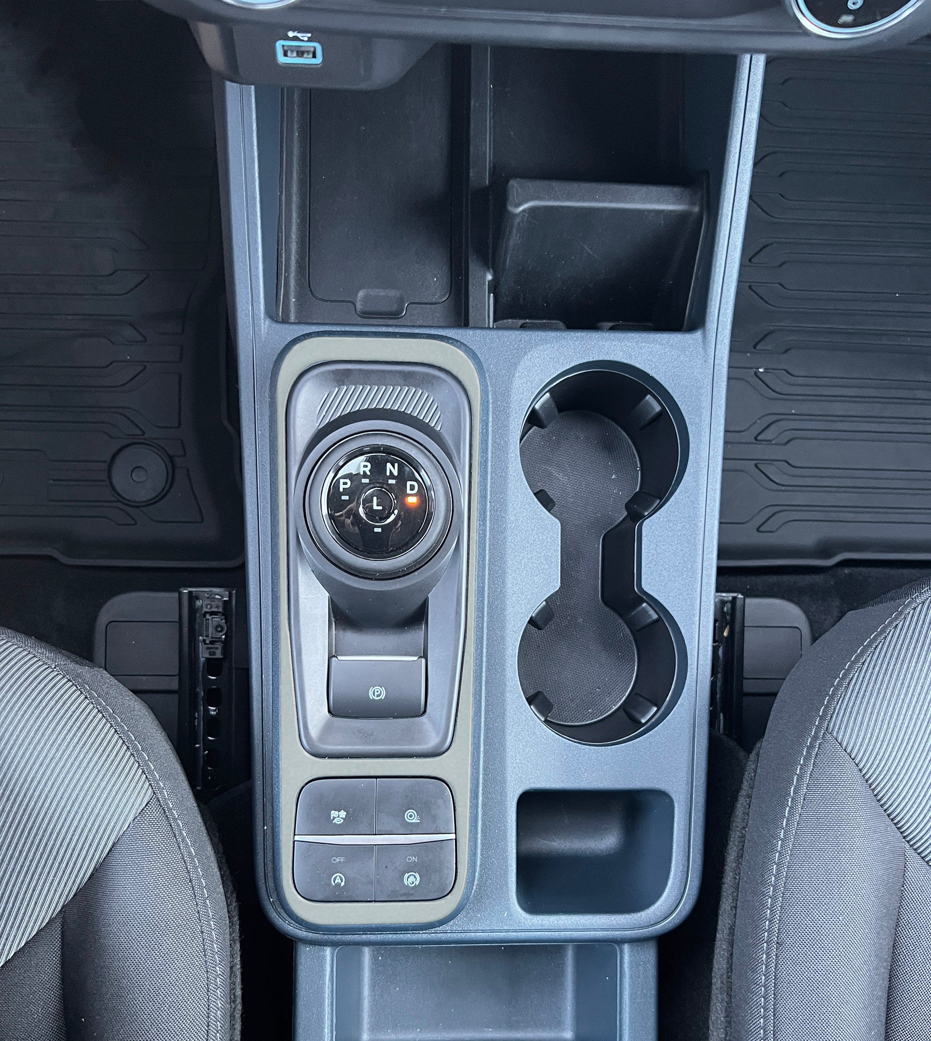 Center Console Accent Overlay Fits 2022-2026 Ford Maverick