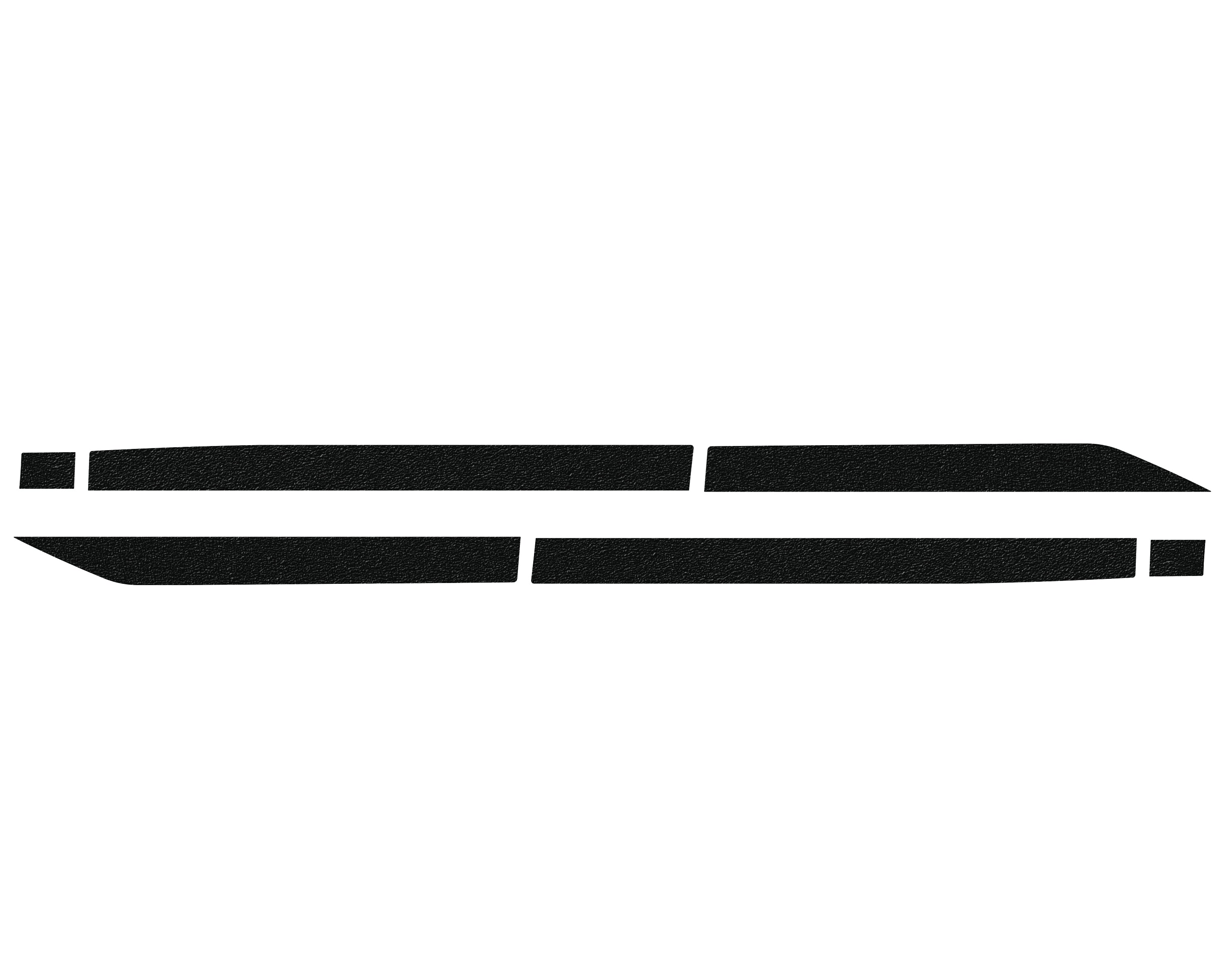 Rocker Panels Accent Trim Fits 2022-2022 Ford Maverick Plain - No Logo
