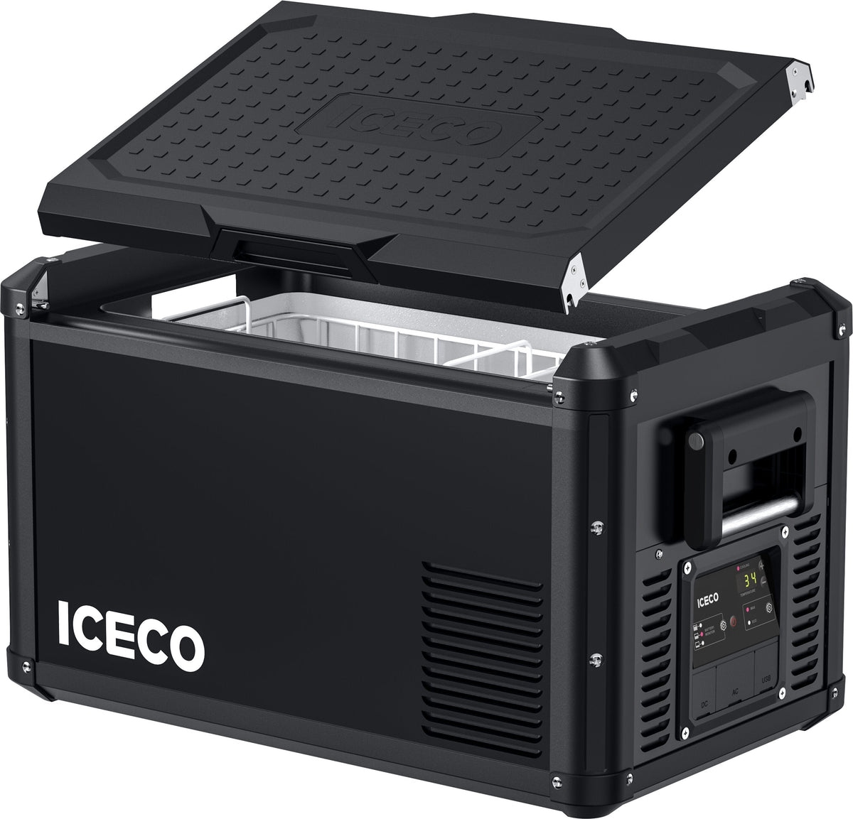 ICECO VL35ProS 37QT single zone 12V fridge freezer, universal fit
