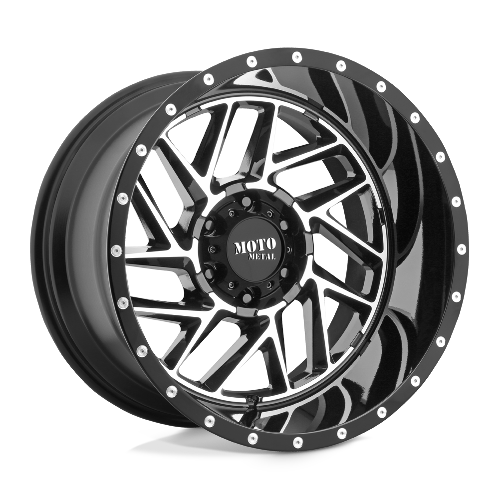 Moto Metal Breakout (MO985) Wheel - Gloss Black Machined