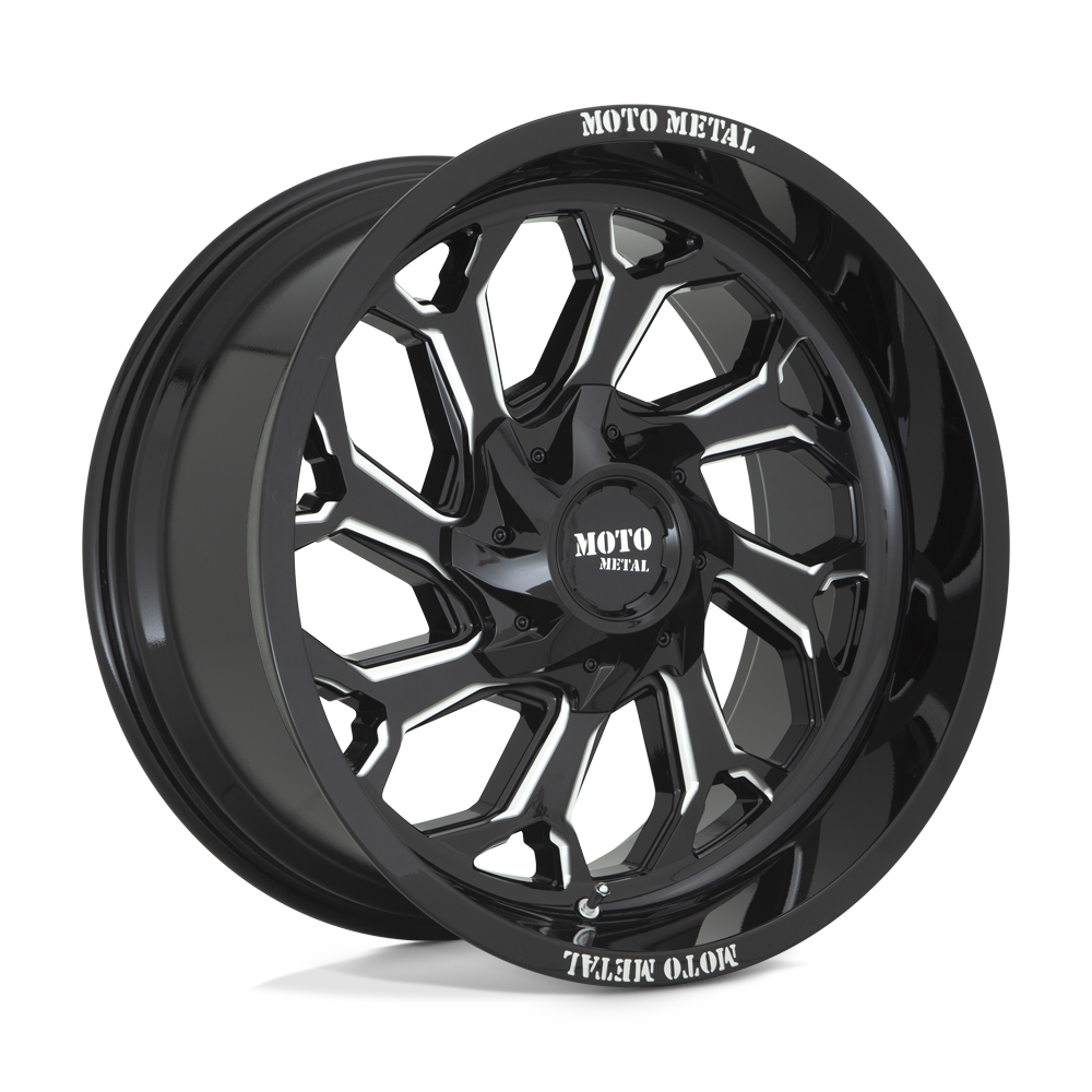 Moto Metal MO999 Wheel - Gloss Black Milled