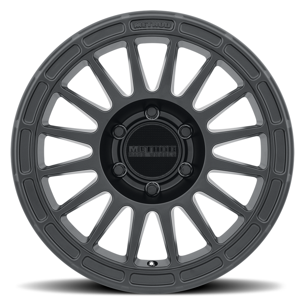 MR314_Matte_Black_6_Lug_Head_On_1000px - NVMOS