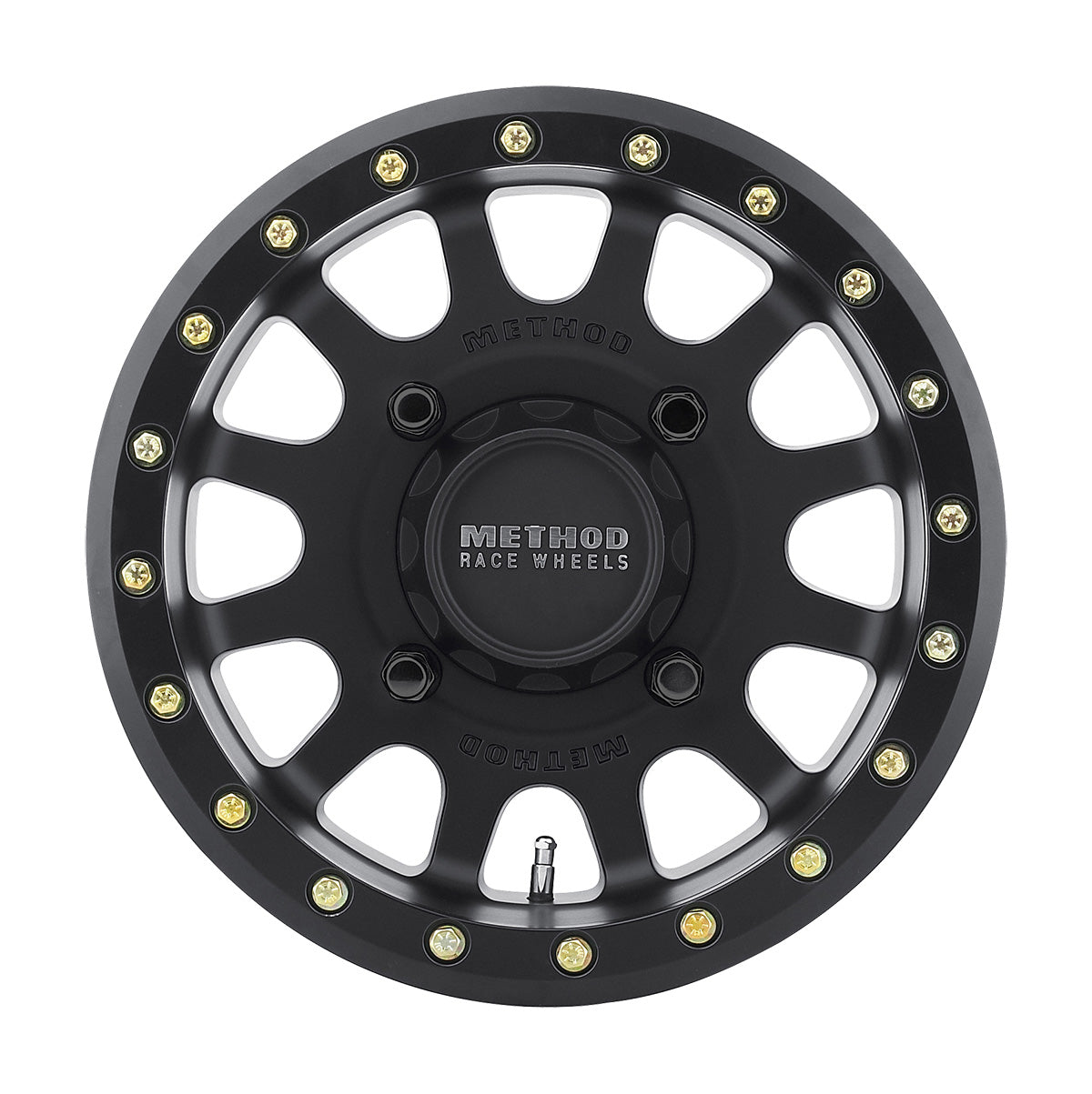 MR401_UTV_Beadlock_Matte_Black_Head_On - NVMOS