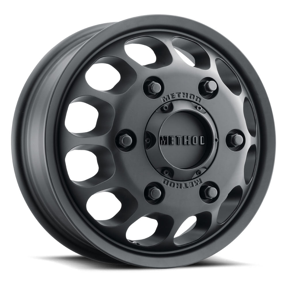 Matte black 16x6 aluminum alloy 6 lug off-road wheel for trucks and SUVs