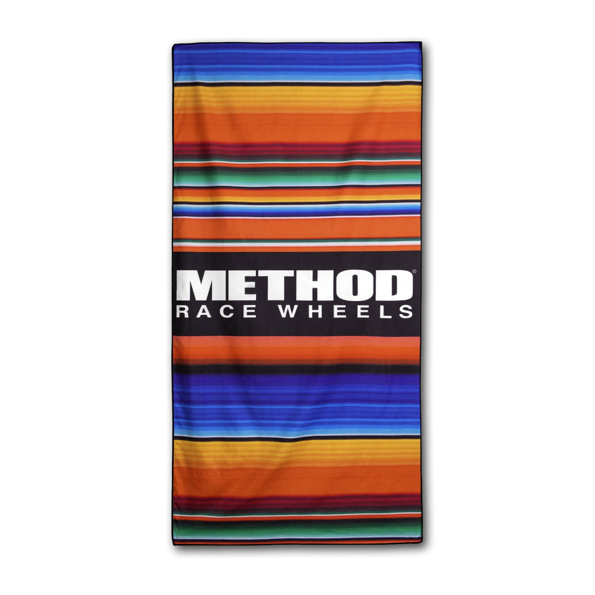 Method travel towel in serape for universal fit