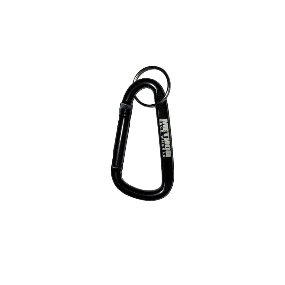Method black logo carabiner for universal fit