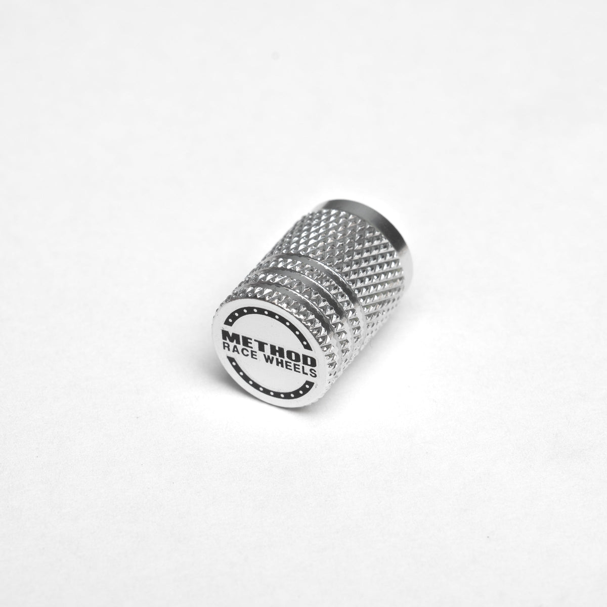 Method silver valve stem caps 5-pack for universal fit