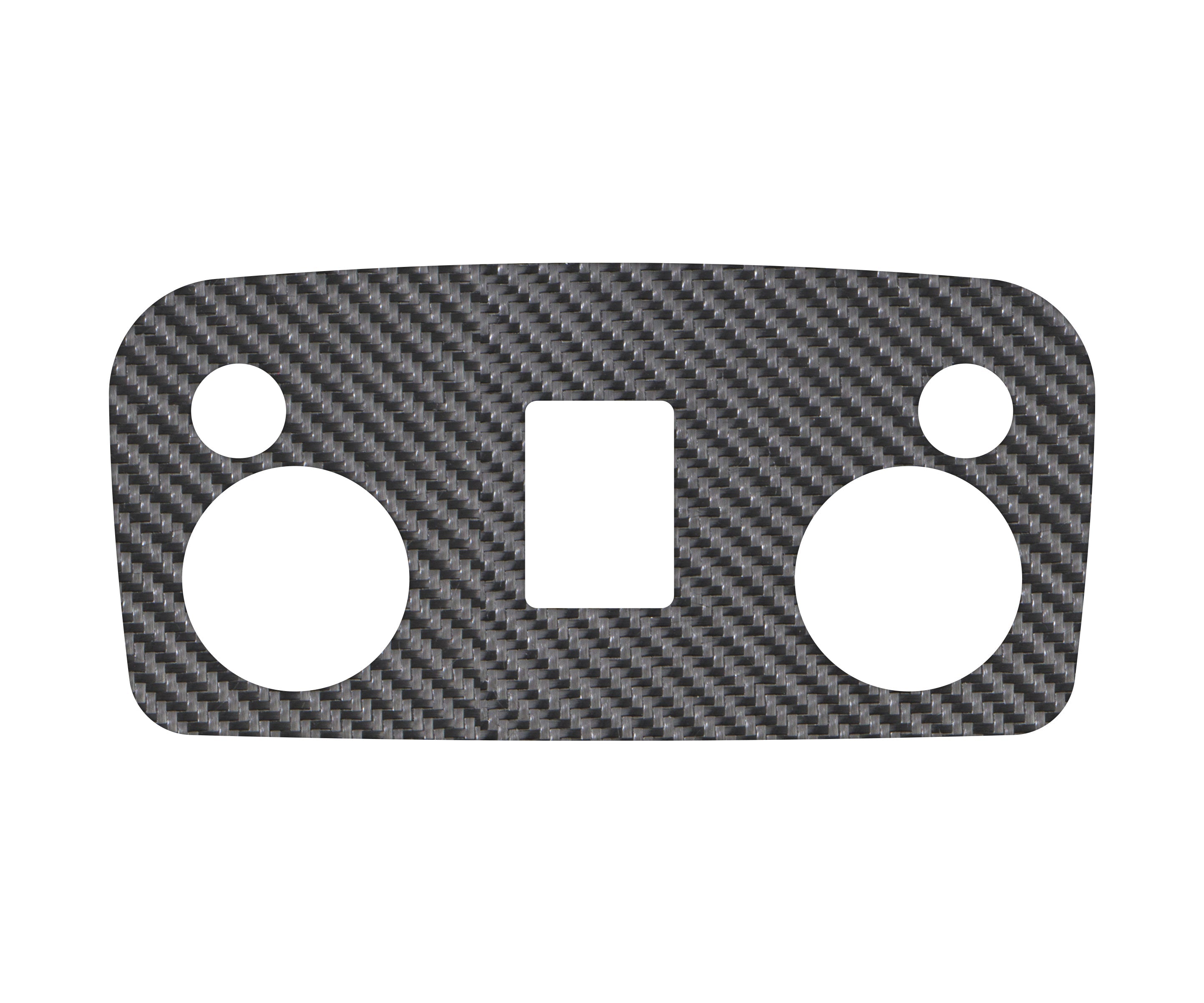 Overhead Switch Accent Trim Fits 2015-2022 Ford Mustang Real Carbon Fiber(Raw)