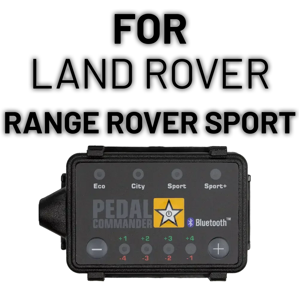 Pedal Commander throttle response controller with Eco, City, Sport, and Sport+ modes