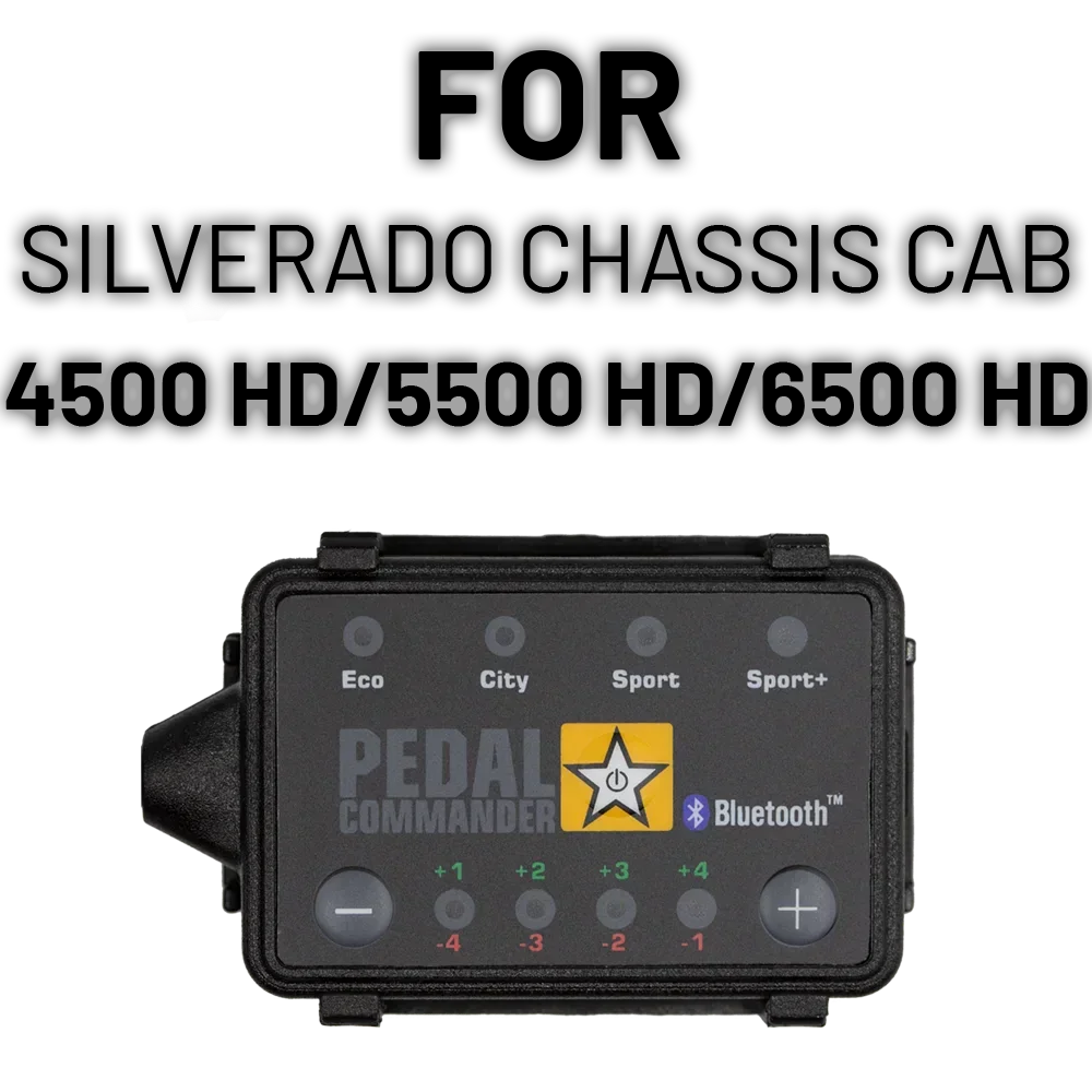 Pedal Commander throttle response controller with Bluetooth and driving mode buttons for pickup trucks