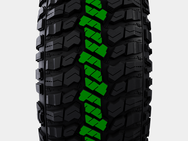 Avix Trailtek R/T rugged terrain tire
