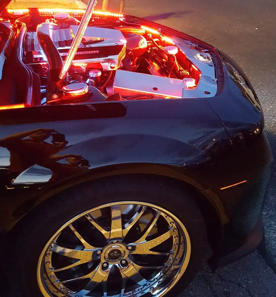 ORACLE Lighting engine bay LED flexible strip lighting kit for universal fit