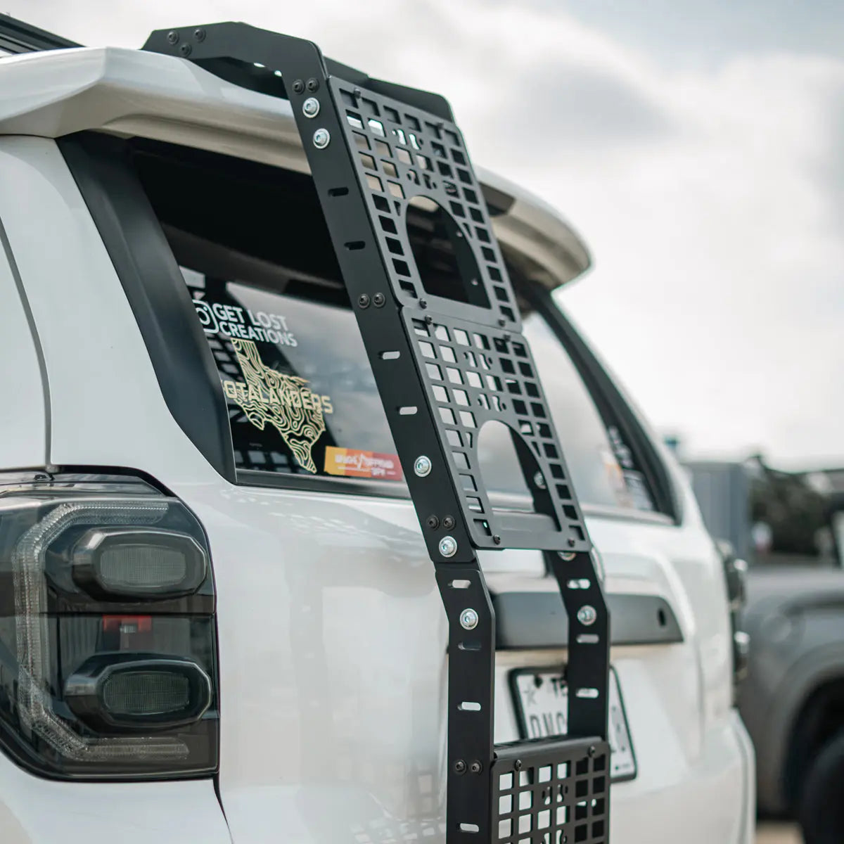 Cali Raised LED rear hatch ladder for Toyota 4Runner 2010-2024