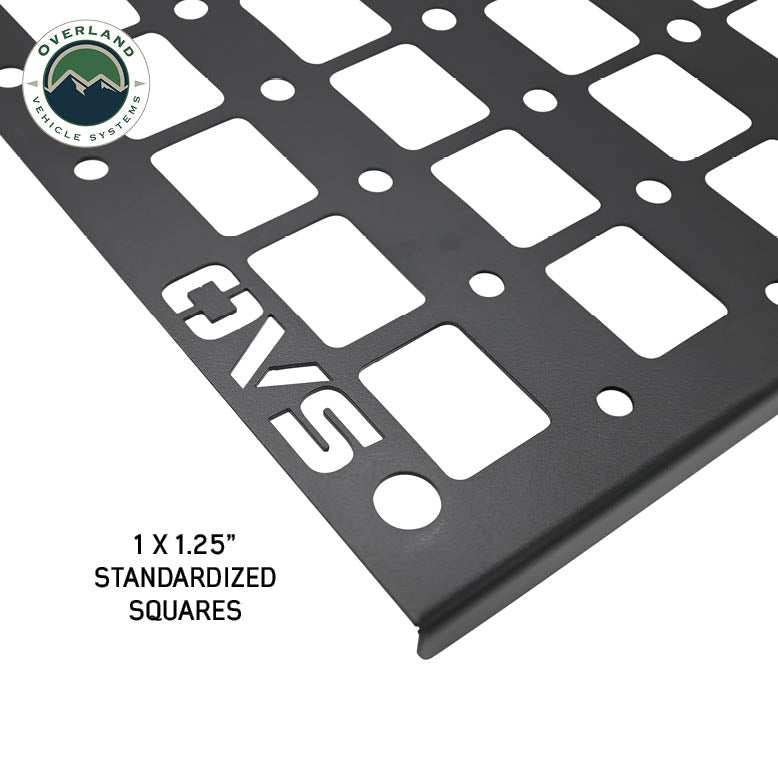 Overland Vehicle Systems bulkhead MOLLE panels for Expedition truck cap - view 2