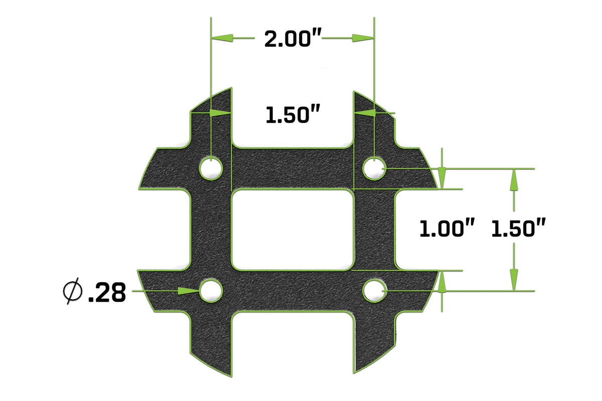 DV8 Offroad universal molle panels for universal fit