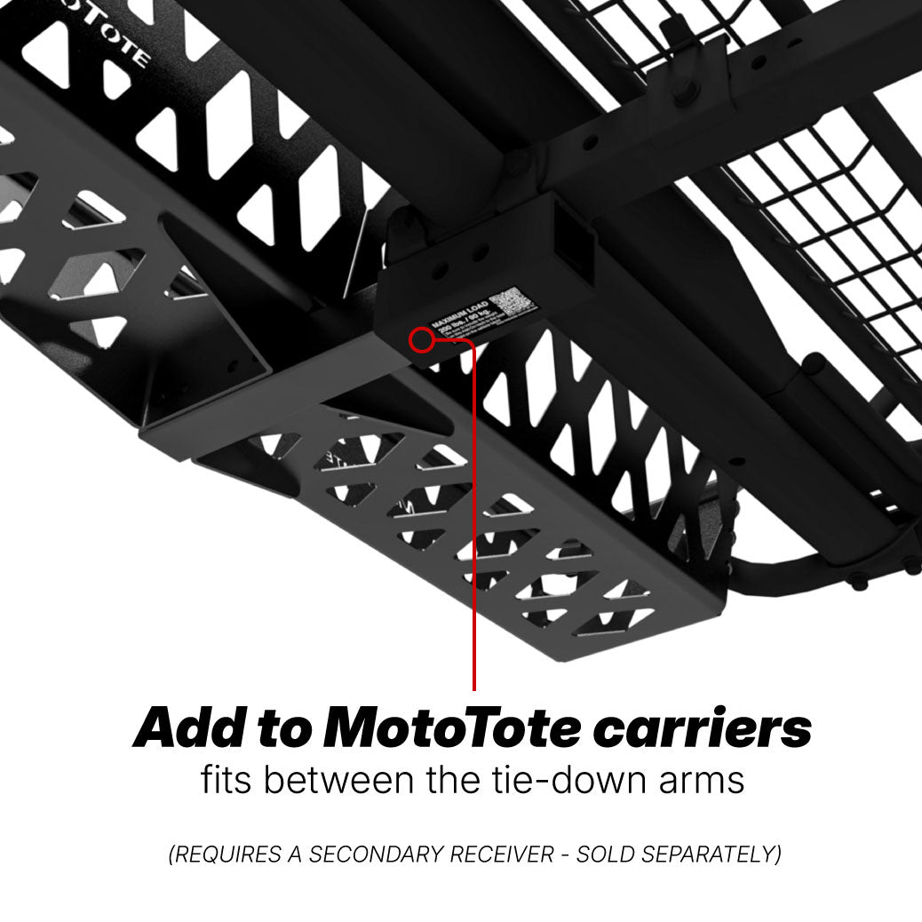 MotoTote Cargo Add-On cargo carrier for universal fit