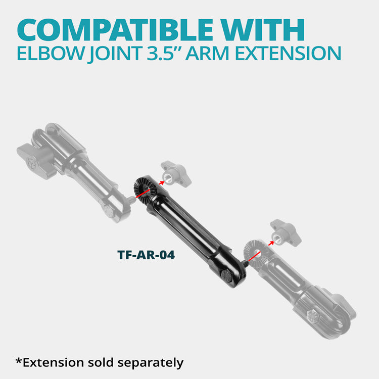 Tackform AMPS drill base phone mount for universal fit