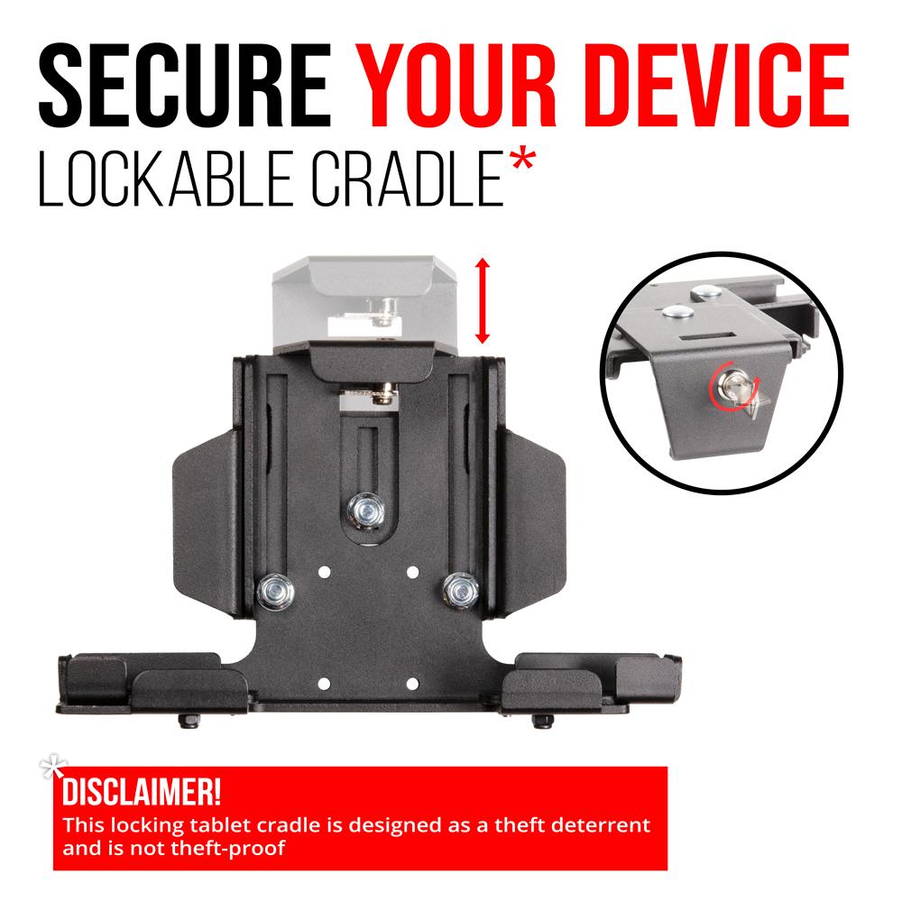 Tackform AMPS locking tablet mount for universal fit