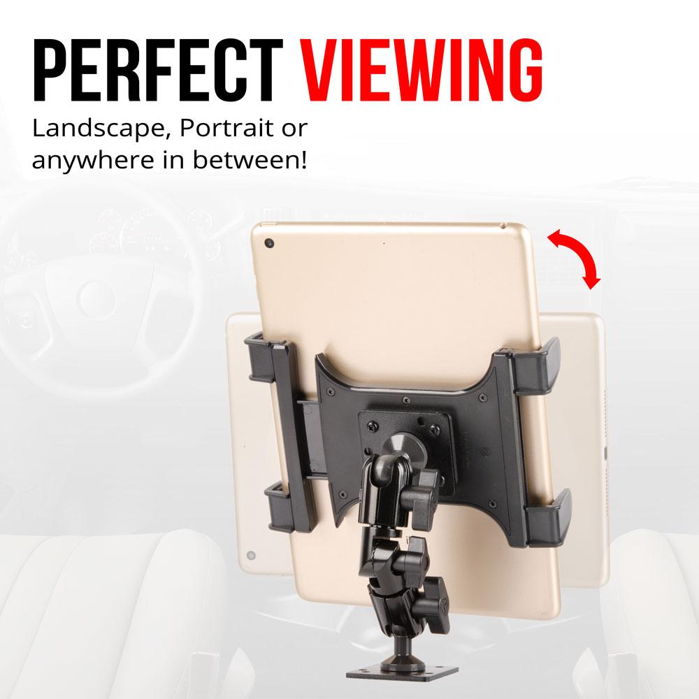 Tackform AMPS drill base tablet mount for universal fit