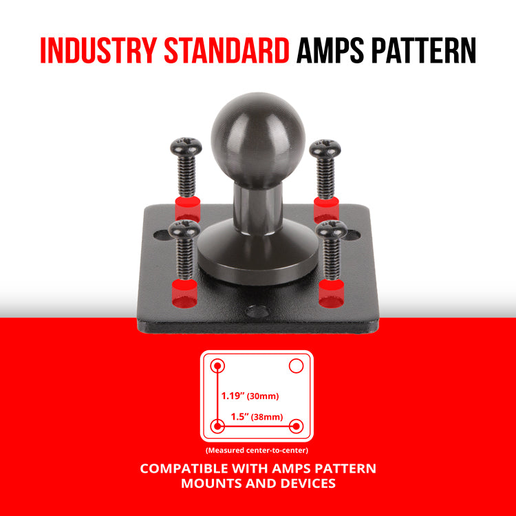 Tackform AMPS mount 20mm ball for universal fit